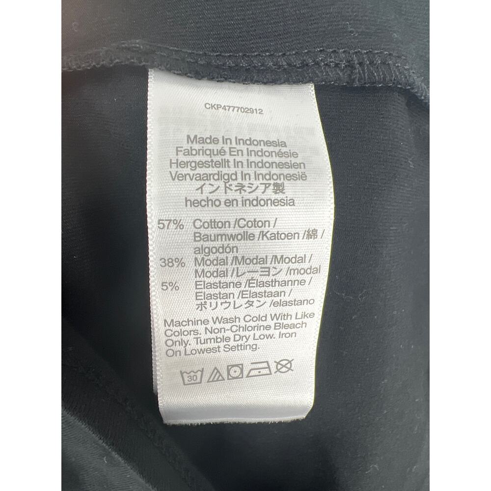 Madewell Black Brushed Ruched-Front Top NWT Size Small - Picture 10 of 11